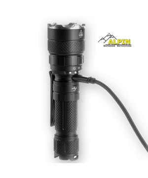 Επαναφορτιζόμενος Φακός RGB 1600Lm Alpin