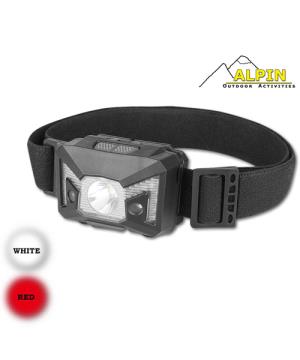 Φακός Κεφαλής με Μπαταρία 220lm Sensor SMD Alpin