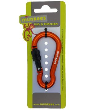 Καραμπίνερ Munkees με Κλείδωμα Ασφαλείας 8x80mm