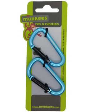 Καραμπίνερ Munkees Σχήματος D 6x60mm (2τεμ)