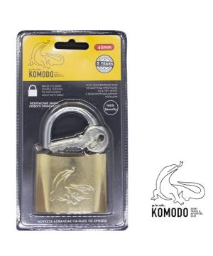 Λουκέτο Komondo Επίχρυσο 38mm