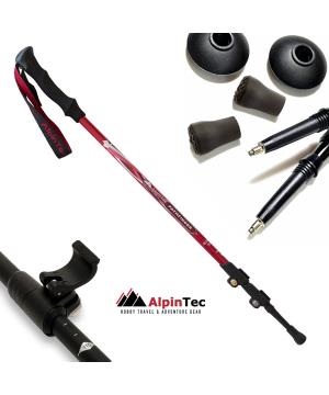Μπατόν Πεζοπορείας Pathfinder Red AlpinTec 