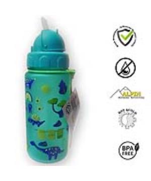 Παγούρι 450ml Alpin kids με Καλαμάκι - Tritan Alpin