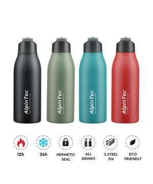 Θερμός Ανοξείδωτο Fellow 600ml  AlpinTec