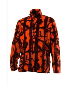 Ζακέτα Toxotis 0780 Fleece Orange Camo